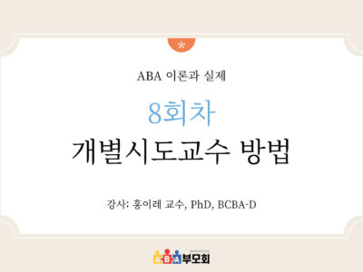 ABA 온라인 코스(8회차: 개별시도교수 방법)